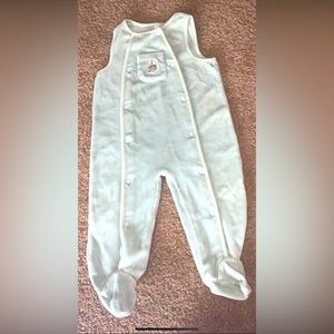 Bear Footed body suit - 12 month